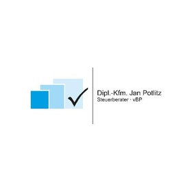 Logo: Dipl.-Kfm. Jan Potlitz Steuerberater – vBP