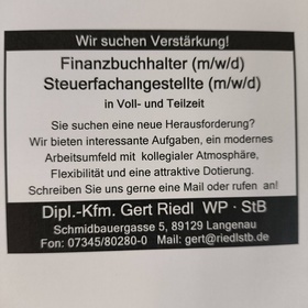 Logo: Riedl Gert Steuerkanzlei